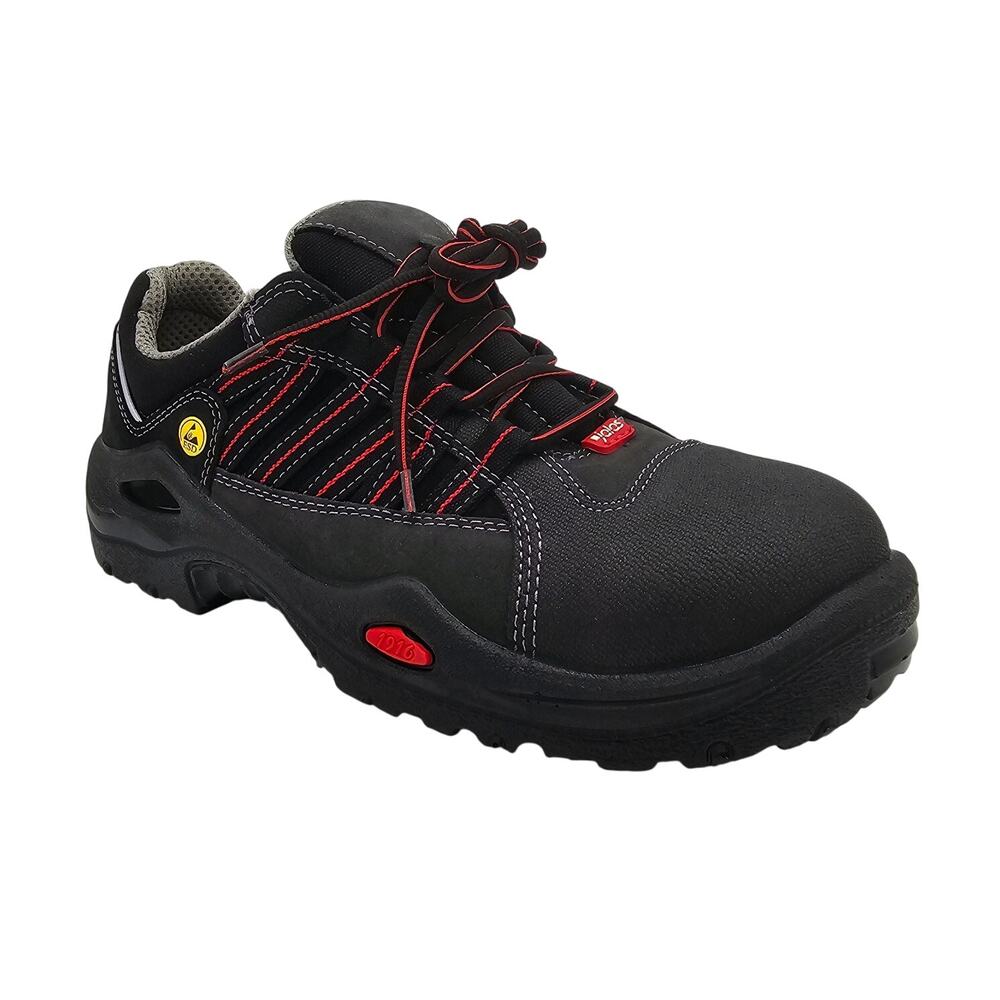 Jalas Safety Shoe Hard Toe Oil & Water Resistant Antistatic Sneakers Women's 8.5